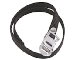 Wellgo Standard Toe Straps (Black) (Pair)