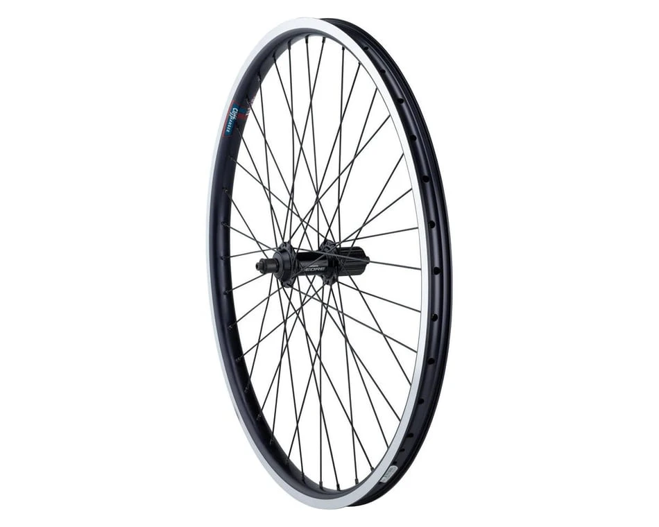 Quality Wheels Value HD Series Rear Wheel (Black) (Shimano/SRAM) (QR X 135mm) (26" / 559 ISO) (Tubeless) 1 Quality Wheels Value HD Series Rear Wheel (Black) (Shimano/SRAM) (QR X 135mm) (26" / 559 ISO) (Tubeless)