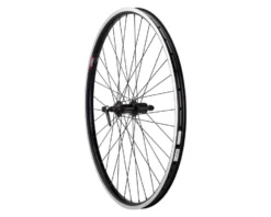 Quality Wheels Value HD Series Rear Wheel (Black) (Shimano/SRAM) (QR X 130mm) (700c / 622 ISO) (Tubeless) (25mm Inner Width)