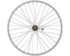 Quality Wheels Single Wall Coaster Brake Rear Wheel (Silver) (3-Prong Cog) (3/8" X 124mm) (26" / 559 ISO) -Specialized Sales 2024 we2963 3