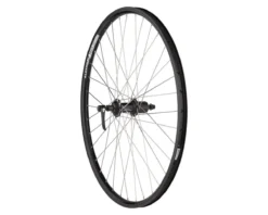 Quality Wheels Deore/DH19 Mountain Rear Wheel (Black) (Shimano/SRAM) (QR X 135mm) (26" / 559 ISO)