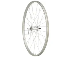 Quality Wheels Value Single Wall Series Front Wheel (Silver) (QR X 100mm) (26" / 559 ISO)