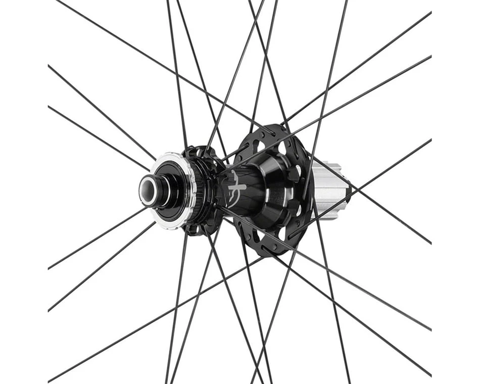 Campagnolo® Campagnolo Shamal Carbon Disc Brake Rear Wheel (Black) (Campagnolo N3W) (12 X 142mm) (700c / 622 ISO) (Centerlock) (Tubeless) 2 Campagnolo® Campagnolo Shamal Carbon Disc Brake Rear Wheel (Black) (Campagnolo N3W) (12 X 142mm) (700c / 622 ISO) (Centerlock) (Tubeless) - Image 2