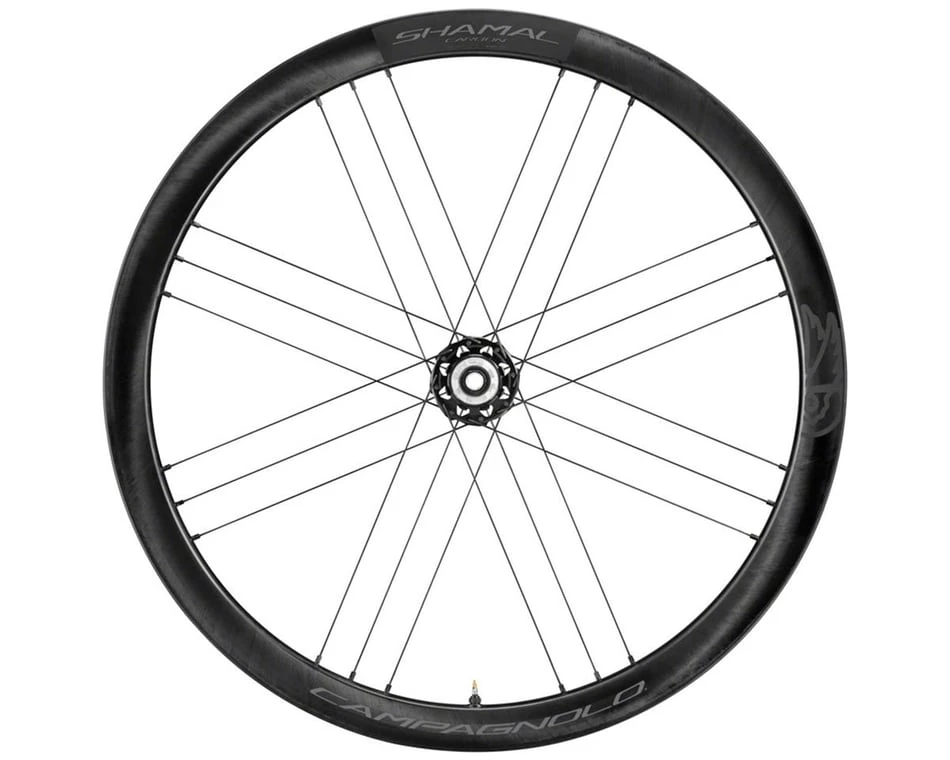 Campagnolo® Campagnolo Shamal Carbon Disc Brake Rear Wheel (Black) (Campagnolo N3W) (12 X 142mm) (700c / 622 ISO) (Centerlock) (Tubeless) 3 Campagnolo® Campagnolo Shamal Carbon Disc Brake Rear Wheel (Black) (Campagnolo N3W) (12 X 142mm) (700c / 622 ISO) (Centerlock) (Tubeless) - Image 3