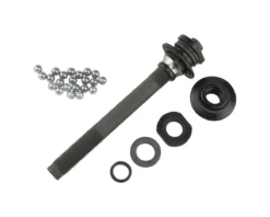 Shimano Complete Front Axle (For SLX FH-M665, Deore FH-M595, HB-M590)