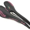 Selle SMP Drakon Lady's Saddle (Black/Pink) (AISI 304 Rails) (139mm)